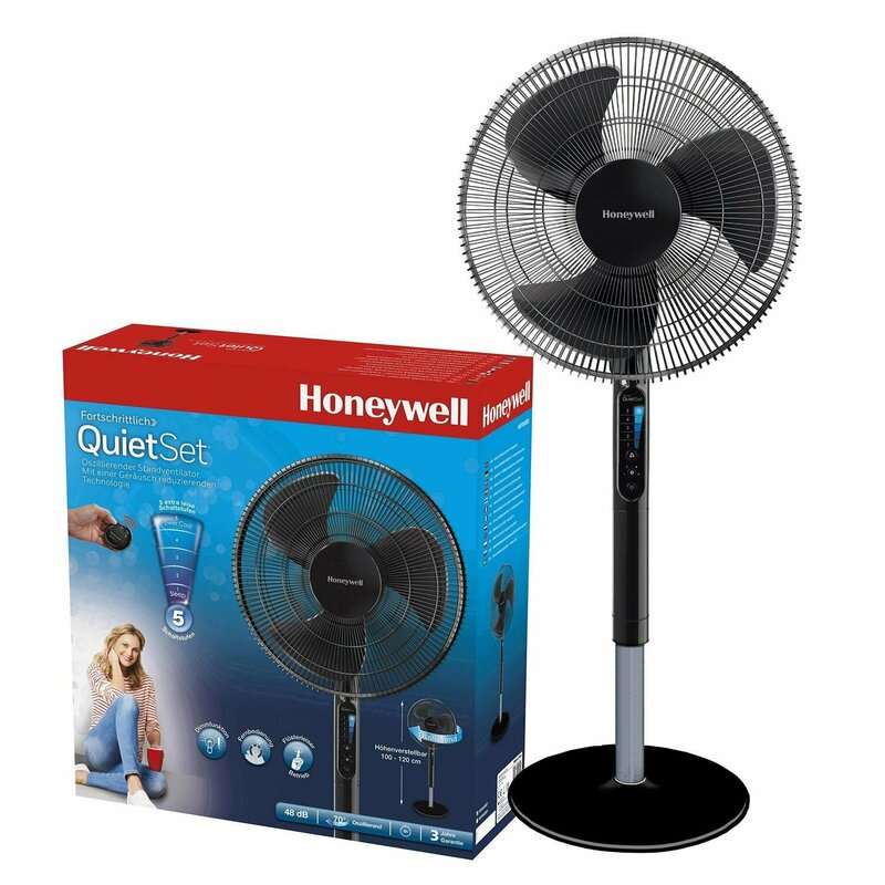 Вентилятор підлоговий Honeywell Quiet Set HSF600BE фото