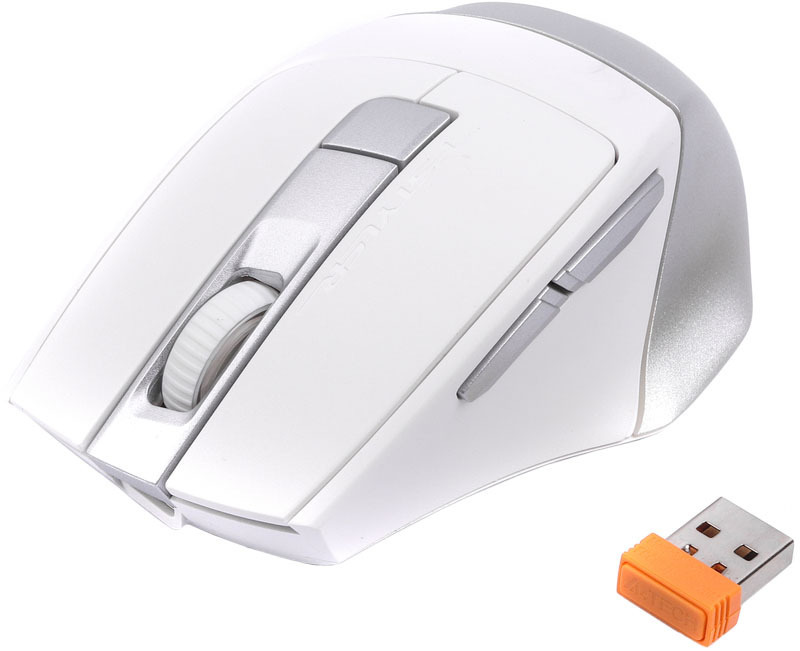 Ігрова комп'ютерна миша A4Tech Fstyler FB35C (Icy White) фото