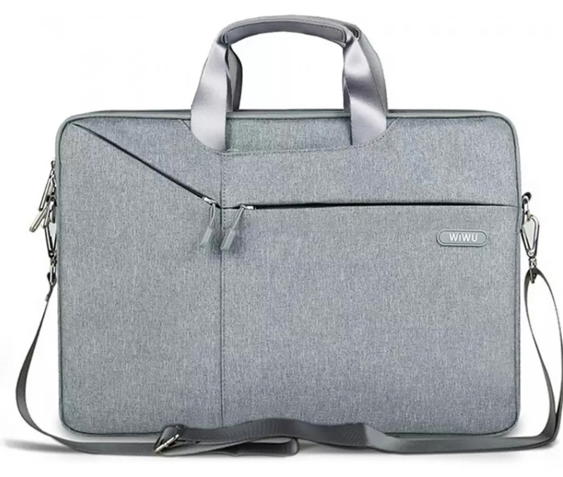 Сумка WIWU City Commuter Bag 15,6" (Light grey) - фото - №1