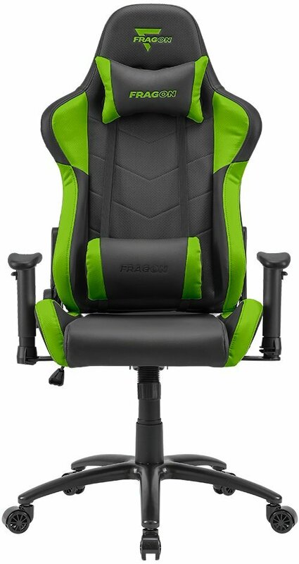 Игровое кресло FragON Game Chair 2x Series (Black/Green) FGLHF2BT2D1222GN1 фото
