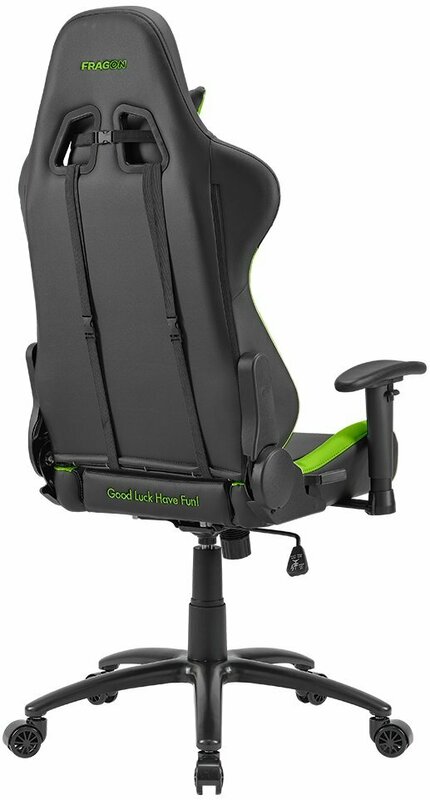 Игровое кресло FragON Game Chair 2x Series (Black/Green) FGLHF2BT2D1222GN1 фото
