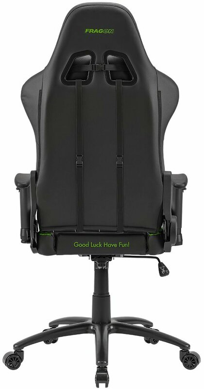 Игровое кресло FragON Game Chair 2x Series (Black/Green) FGLHF2BT2D1222GN1 фото