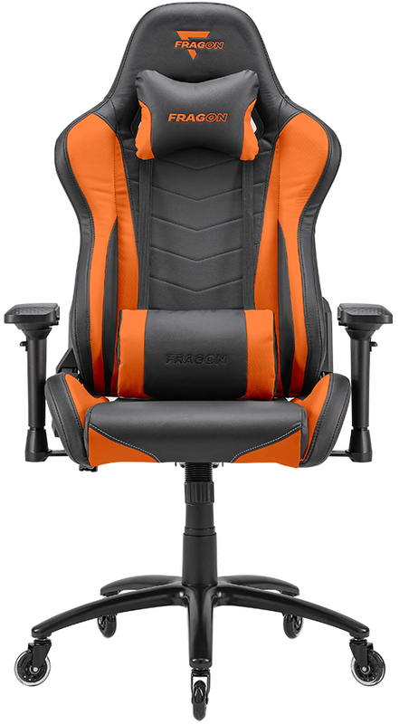 Ігрове крісло FragON Game Chair 5x Series (Black/Orange) FGLHF5BT4D1522OR1 фото