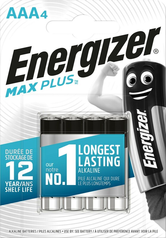Батарейки Energizer Maximum/Max Plus ААА блистер 4 шт. фото