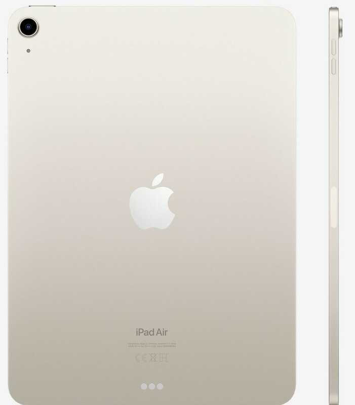 Apple iPad Air 10.9'' 64GB Wi-Fi Starlight (MM9F3) 2022 фото
