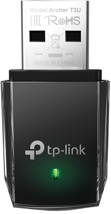 Wi-Fi-USB адаптер TP-Link Archer Archer T3U Nano AC1300 400+867Мбіт/с фото