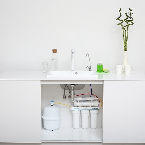 Фільтр зворотного осмосу Ecosoft Standard 5-50 (1 вуг. картридж, простий кран, 50 гал/добу) MO550ECOSTD - фото - №6