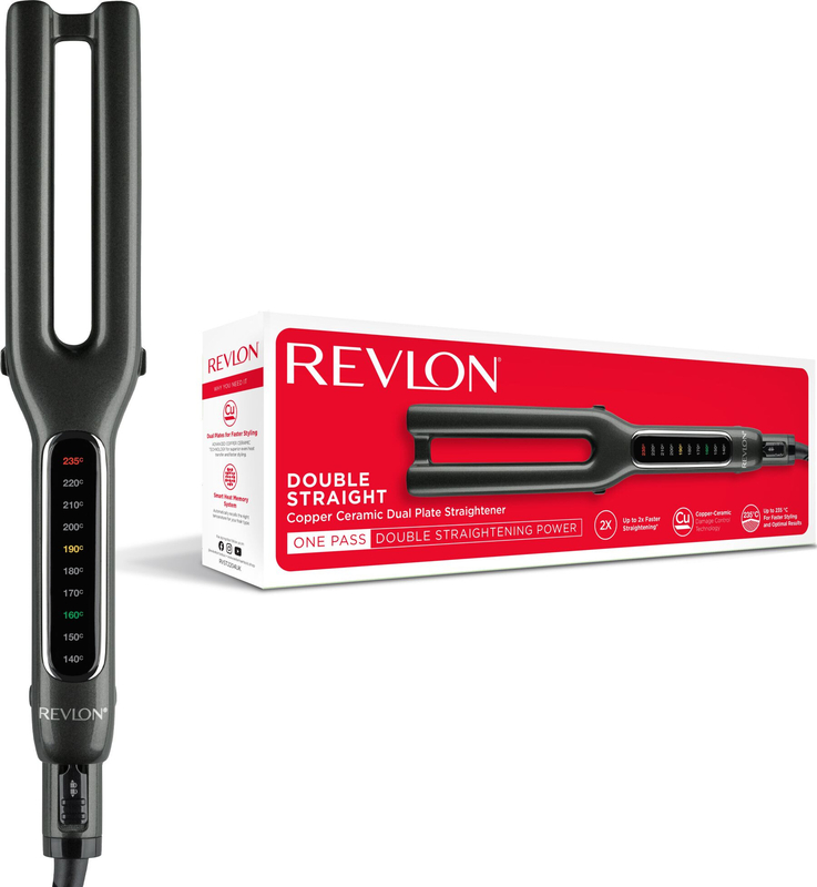 Випрямляч для волосся подвійний Revlon One-Step double straight (RVST2204E) фото