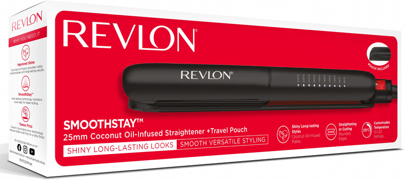 Стайлер Revlon Smoothstay Straightener (RVST2211PE) фото