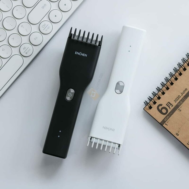 Машинка для стрижки волосся Xiaomi ENCHEN Boost White фото