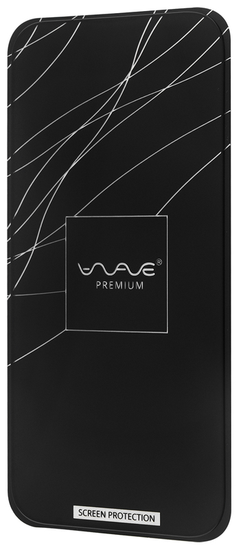 Захисне скло WAVE Premium для iPhone 14 Pro (Black) фото