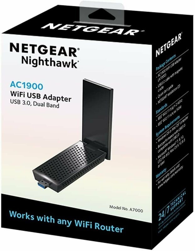 WiFi-адаптер NETGEAR A7000 Nighthawk AC1900, USB 3.0 фото