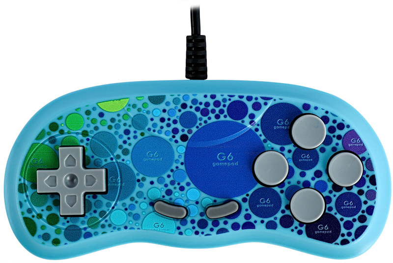 Портативна ігрова консоль G6 3.5 дюйми 6000mAh (Blue) фото