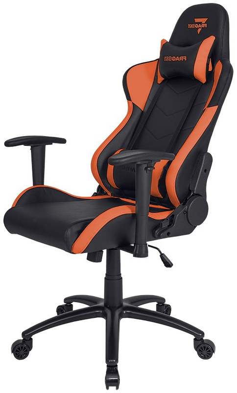 Игровое кресло FragON Game Chair 2x Series (Black/Orange) FGLHF2BT2D1222OR1 фото