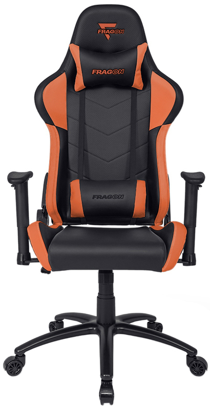 Игровое кресло FragON Game Chair 2x Series (Black/Orange) FGLHF2BT2D1222OR1 фото