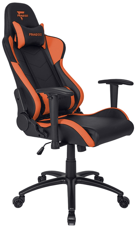 Игровое кресло FragON Game Chair 2x Series (Black/Orange) FGLHF2BT2D1222OR1 фото