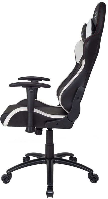 Ігрове крісло FragON Game Chair 2x Series (Black/White) FGLHF2BT2D1221WT1_carbon фото