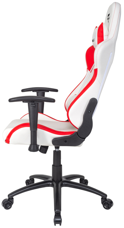 Ігрове крісло FragON Game Chair 2x Series (White/Red) FGLHF2BT2D1221RD1_Red_carbon фото