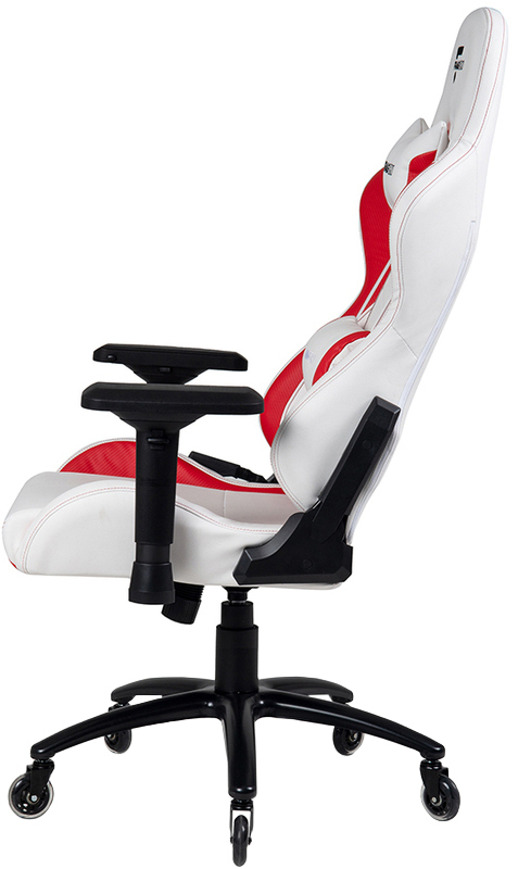 Ігрове крісло FragON Game Chair 5x Series (White/Red) FGLHF5BT4D1521RD1 фото