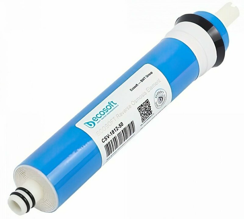 Мембранний елемент Ecosoft 50 GPD 190 л/добу (CSV181250ECO) - фото - №0