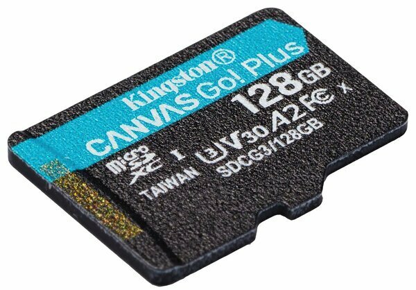 Карта памяти MicroSD Kingston Canvas Go Plus 128Gb SDCG3/128GB фото