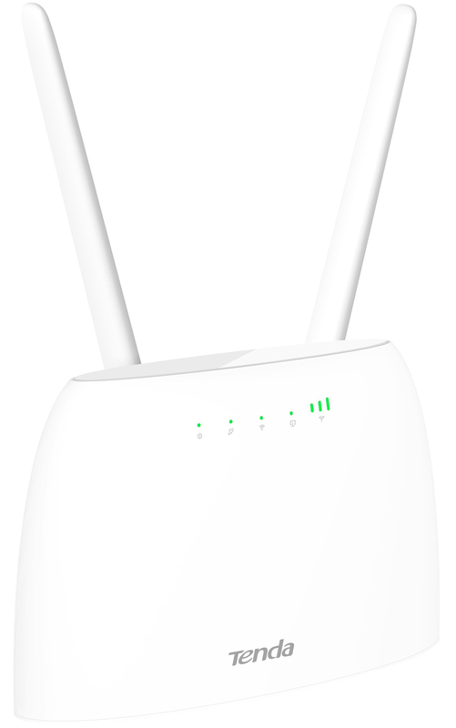 Интернет роутер Tenda 4G06 N300, 4G/LTE, 1xFE LAN, 1xFE LAN/WAN, 1xRJ11, Cлот для SIM-карты фото
