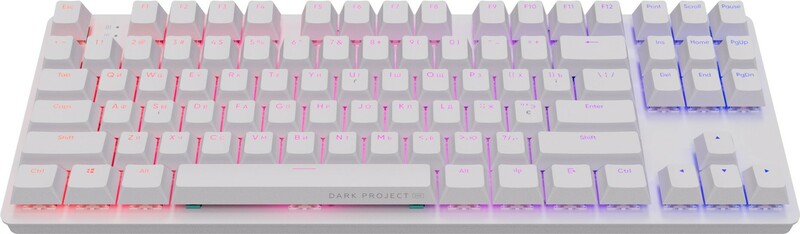 Ігрова клавіатура Dark Project One KD87A ENG/UA (White) DPO-KD-87A-100300-GMT фото