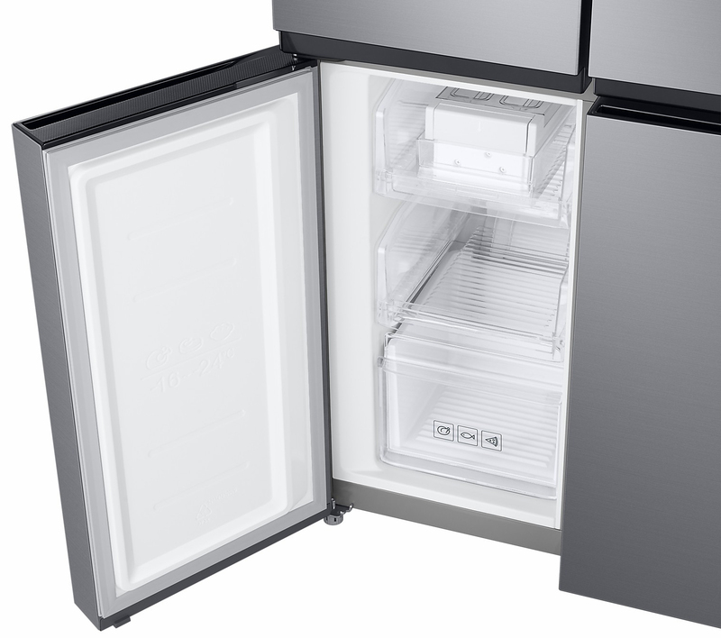 Side-by-side холодильник Samsung RF48A4000M9/UA SBS - фото - №6