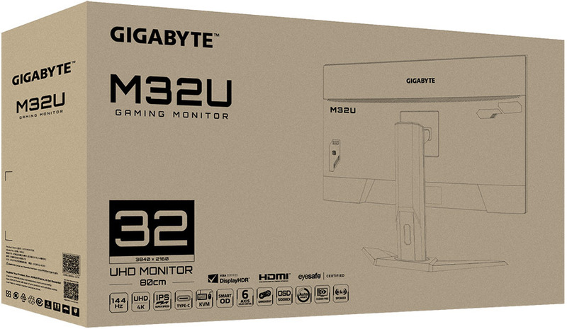 Ігровий монітор IPS 31,5" Gigabyte M32U Gaming Monitor фото