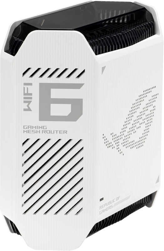 Iнтернет роутер Asus ROG Rapture GT6 1PK white AX10000 3xGE LAN 1x2.5GE WAN 1xUSB 3.2 g1 WPA3 OFDMA фото
