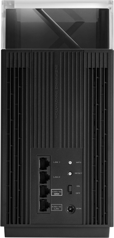 Iнтернет роутер Asus ZenWiFi Pro XT12 1PK 2xGE LAN 1x2.5GE LAN 1x2.5GE WAN 1xUSB 3.1 1xUSB 2.0 MU-MI фото