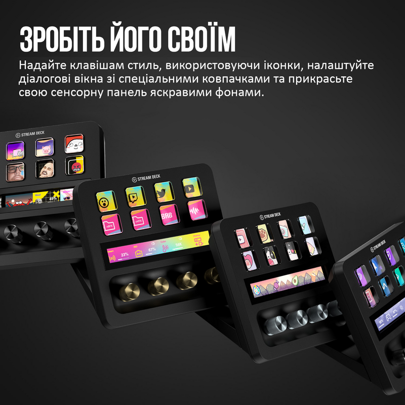 Контролер для стрімінгу Elgato Stream Deck+ (10GBD9901) фото