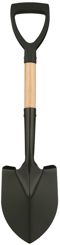Лопата 2E штикова Digger 2, компактна, дерев'яний тримач, 1.5мм, 67см, 0.76к (2E-S67) фото