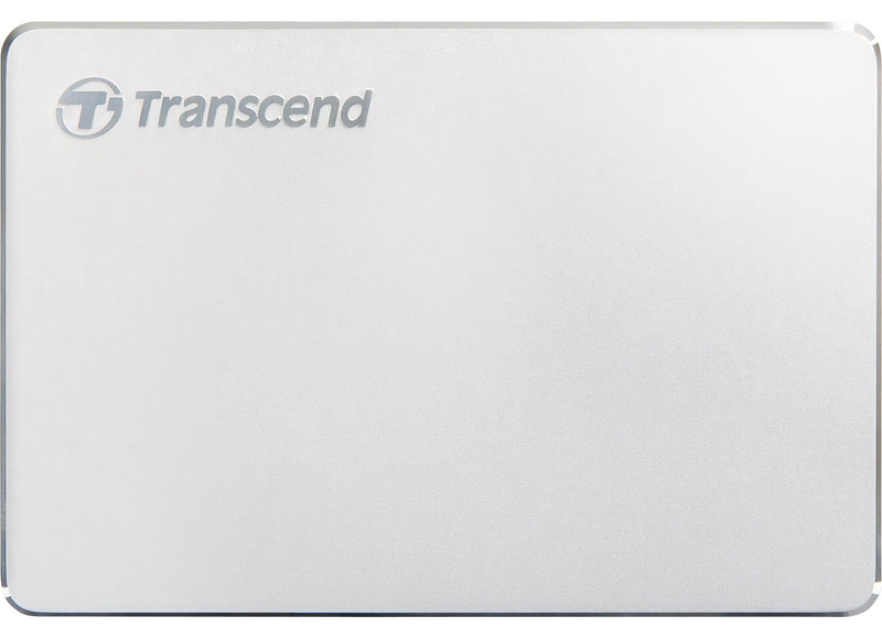 Зовнiшнiй HDD Transcend StoreJet 25C3S 2Tb 2.5" USB 3.1 Type-C срiблястий фото