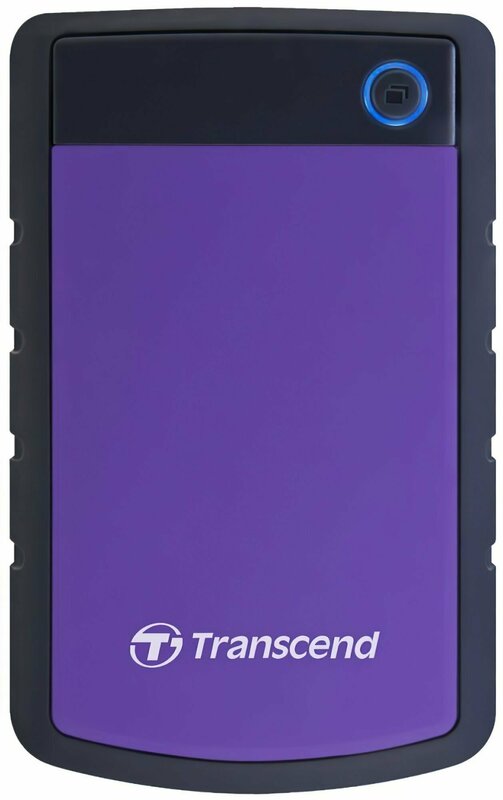 Зовнiшнiй HDD Transcend StoreJet 25H3P 2Tb 2.5" USB 3.1 Gen1 фiолетовий фото