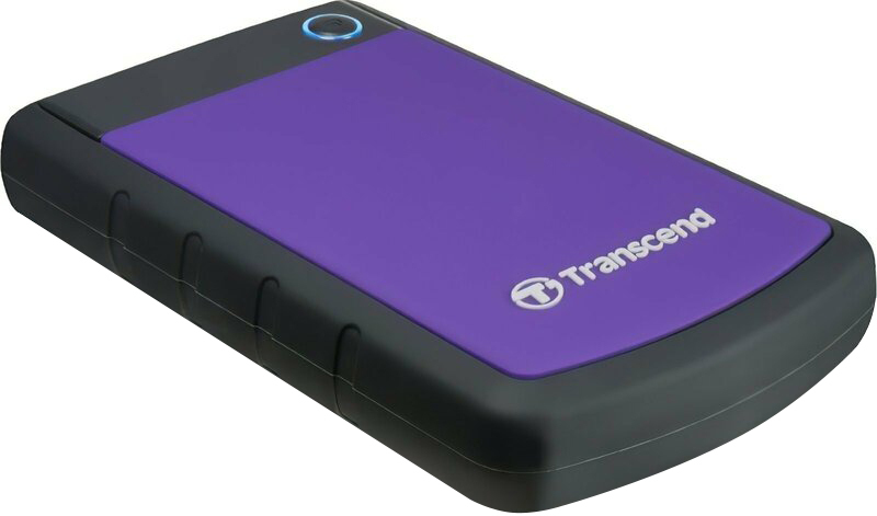 Зовнiшнiй HDD Transcend StoreJet 25H3P 2Tb 2.5" USB 3.1 Gen1 фiолетовий фото