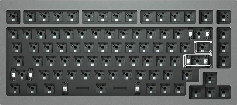 Клавіатура Keychron Q1 QMK Brown (Black) Q1M3_KEYCHRON фото