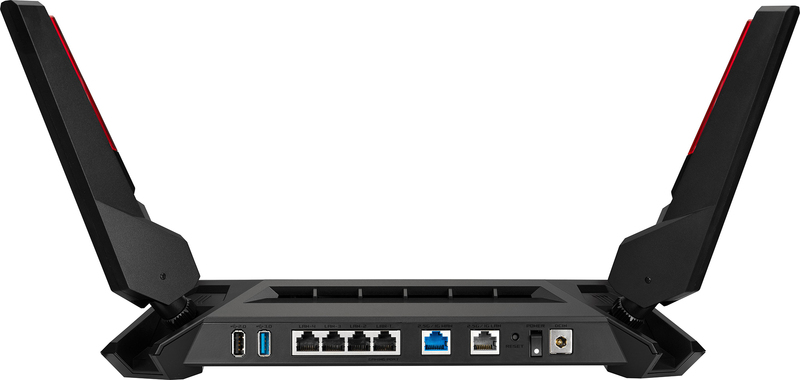 Iнтернет роутер Asus GT-AX6000 4xGE LAN 1x2.5GE LAN 1x2.5GE WAN 1xUSB 3.1 1xUSB 2.0 MU-MIMO OFDMA M фото