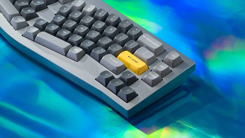 Клавіатура Keychron Q8 100 Key QMK Brown (Grey) Q8N3_KEYCHRON - фото - №1