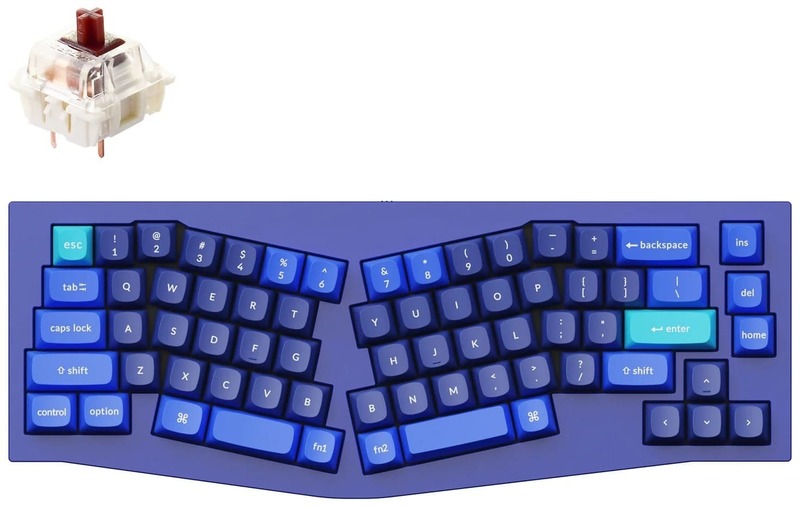 Клавіатура Keychron Q8 100 Key QMK Brown (Blue) Q8O3_KEYCHRON фото
