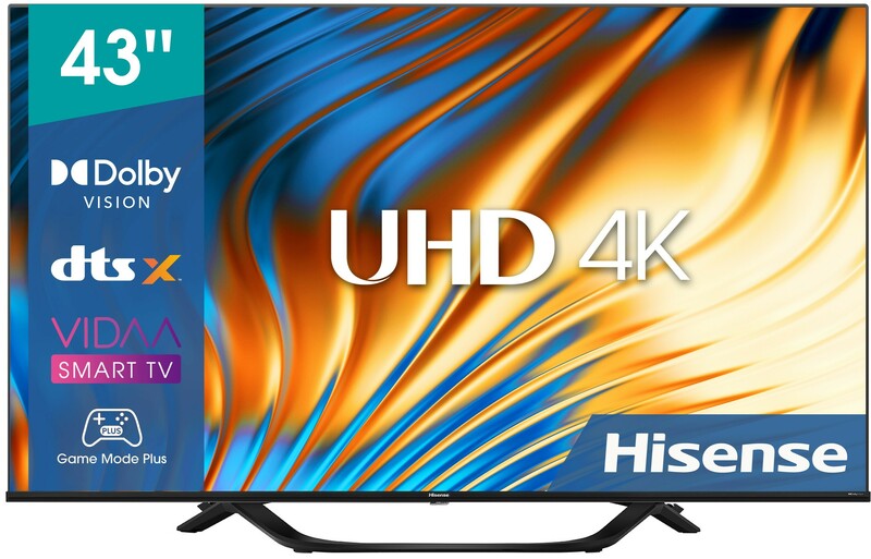 Телевізор Hisense 43" 4K Smart TV (43A63H) фото