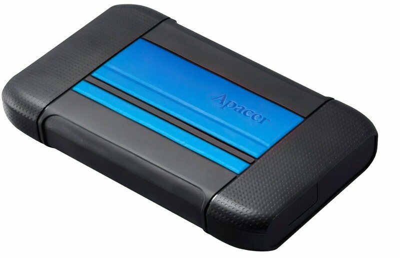 Зовнiшнiй HDD Apacer AC633 1Tb 2.5" USB 3.2 IP55 синiй фото