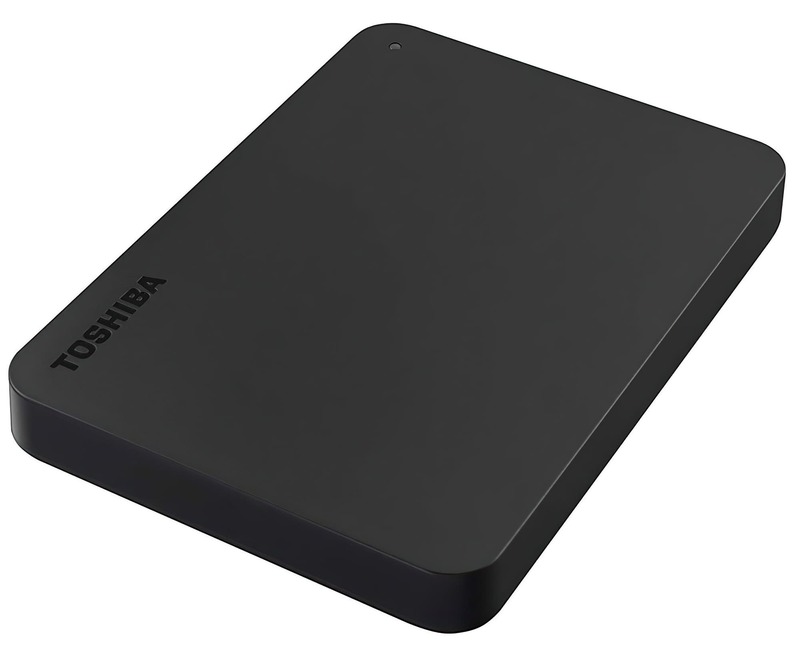 Зовнiшнiй HDD Toshiba Canvio Basics 1Tb 2.5" USB 3.0 чорний фото