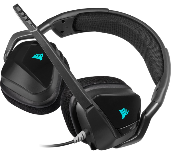 Гарнітура ігрова Corsair VOID RGB ELITE Headset Carbon (CA - 9011203 - EU) фото