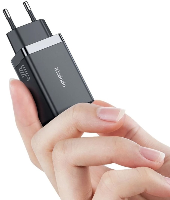 Ун. ЗП McDodo (CH-1540) 65W GaN 5 Mini 2хType-C + USB-A FC чорний фото