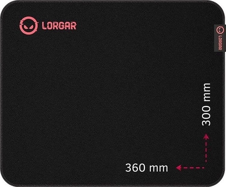 Ігрова поверхня Lorgar Main 325 (Black-Red) LRG-GMP325 фото