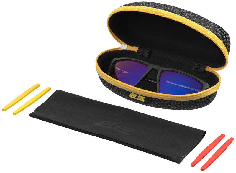 Защитные очки 2Е Gaming Anti-blue Black + Kit (2E-GLS310BK-KIT) фото