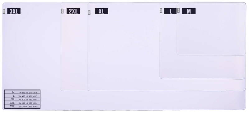 Ігрова поверхня 2E GAMINGPRO Speed ​​L (White) 2E-SPEED-L-WH-PRO фото