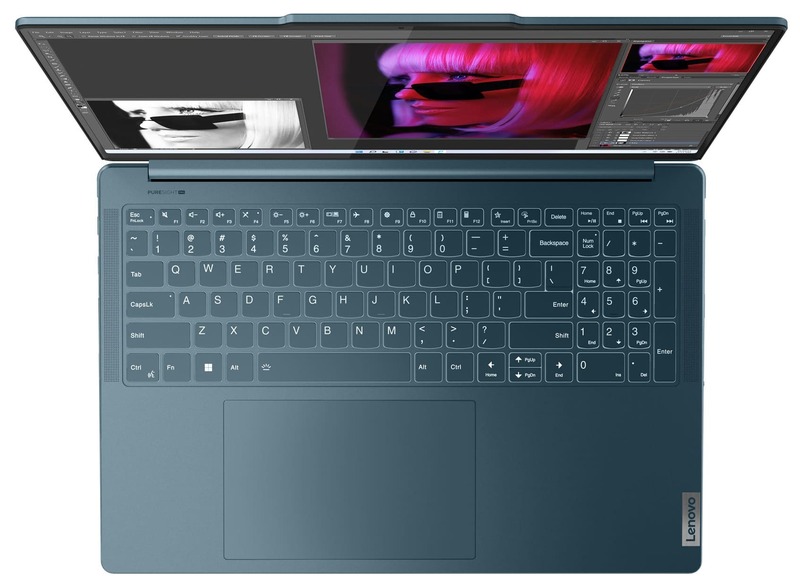 Ноутбук Lenovo Yoga Pro 9 16IRP8 Tidal Teal (83BY004SRA) - фото - №7