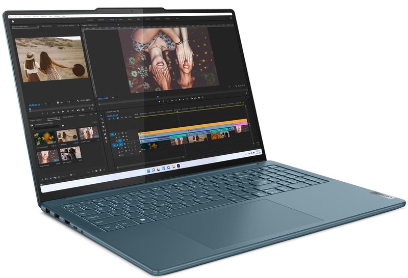 Ноутбук Lenovo Yoga Pro 9 16IRP8 Tidal Teal (83BY004SRA) - фото - №1
